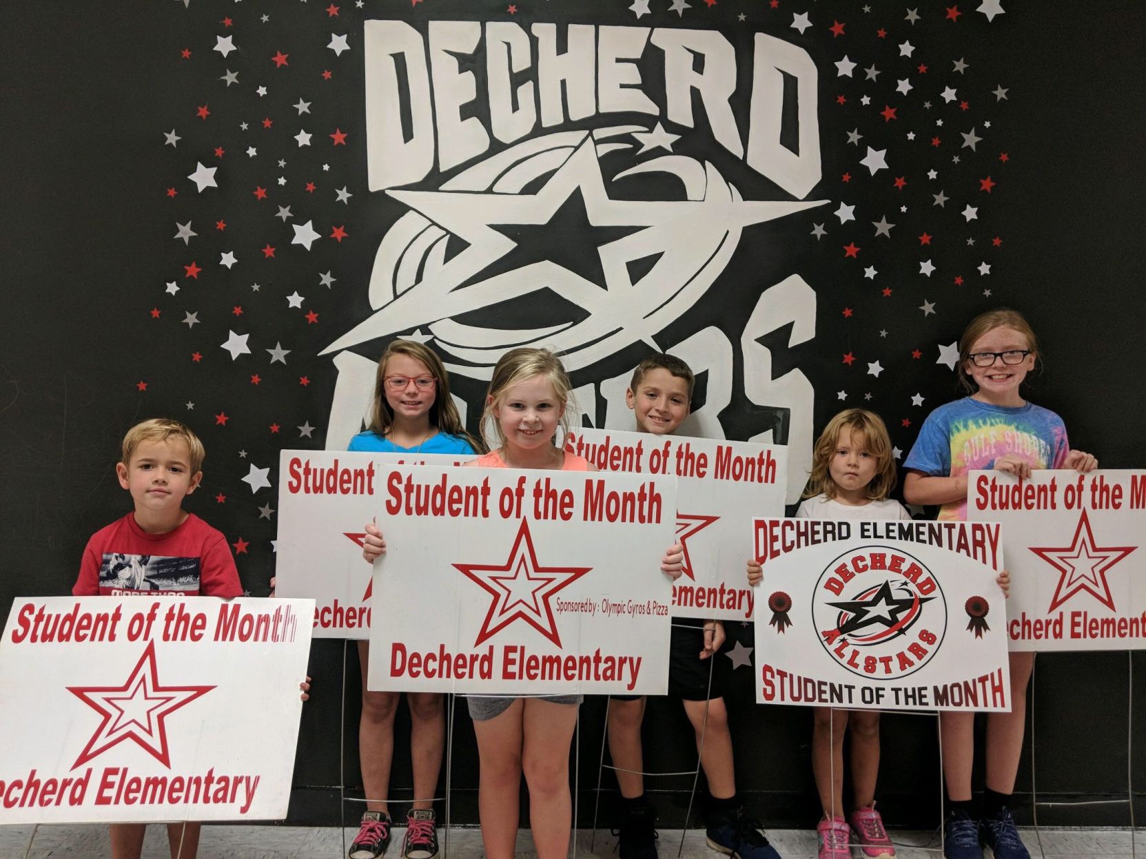 Decherd students of month
